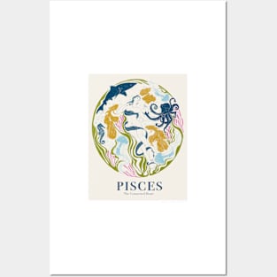 Pisces - The Connected Heart Posters and Art